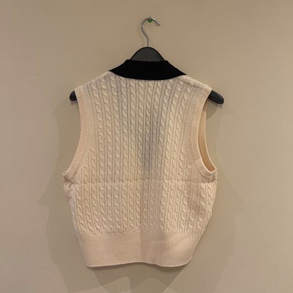 Sandro Knitted polo sweater T3/L - Picture 7 of 10